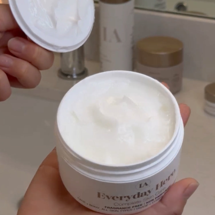 complete skin care open jar cream