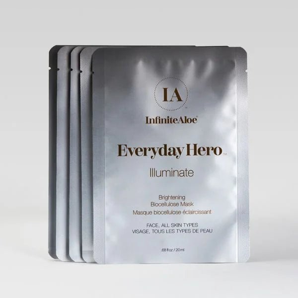 Illuminate — Brightening Biocellulose Sheet Mask - InfiniteAloe | Healthy skin is simple