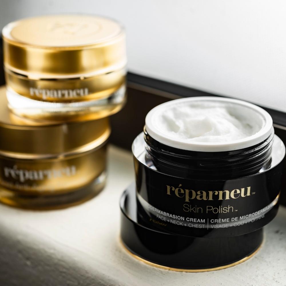 aloe vera skin polish and gold face anti aging cream
