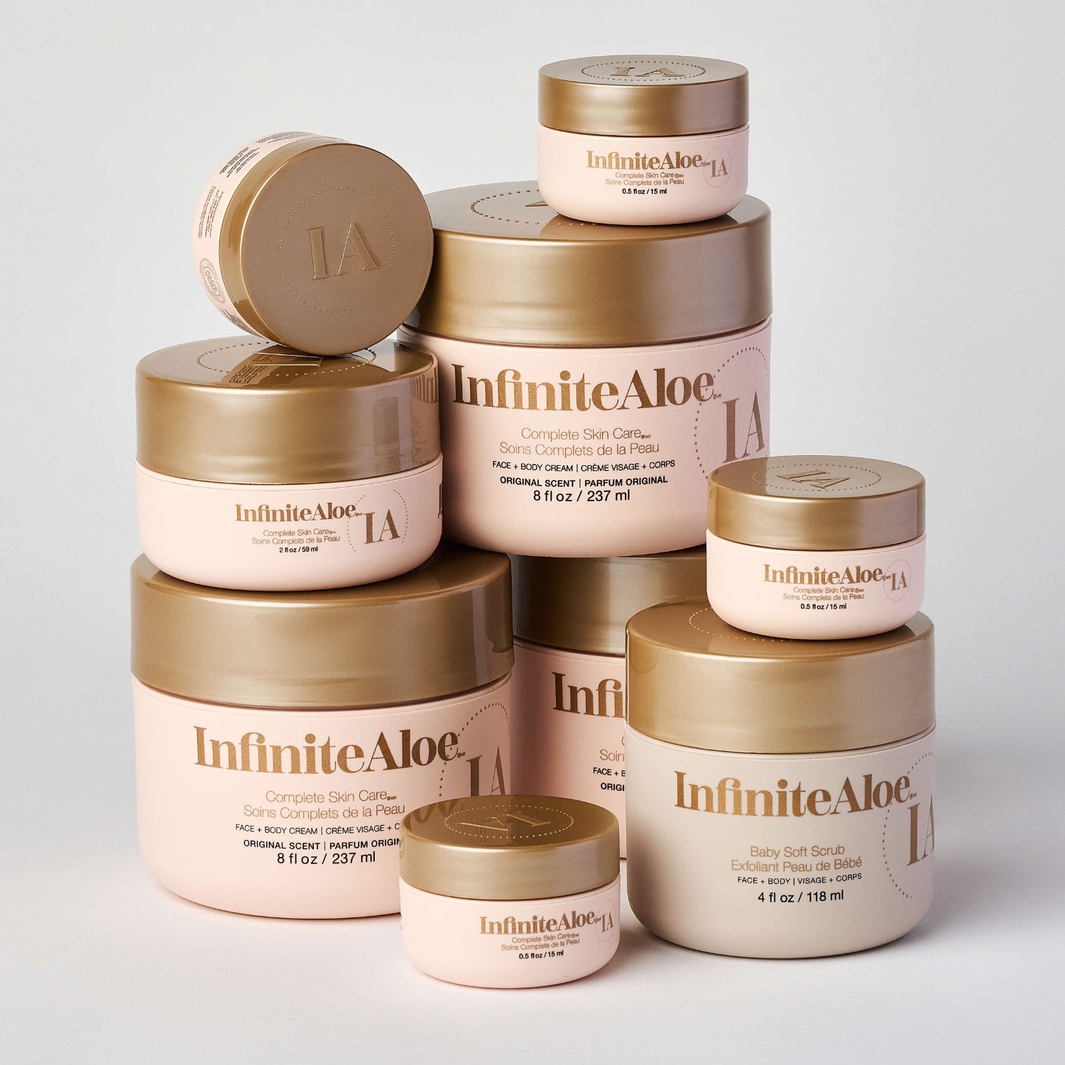 Complete Skin Care Package Set with Scrub