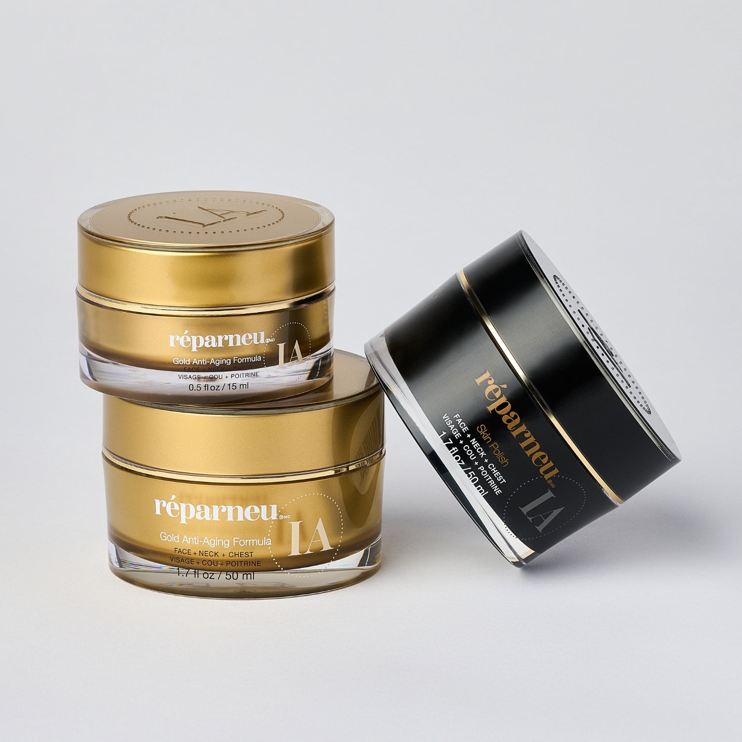 Gold and Micro Cream package