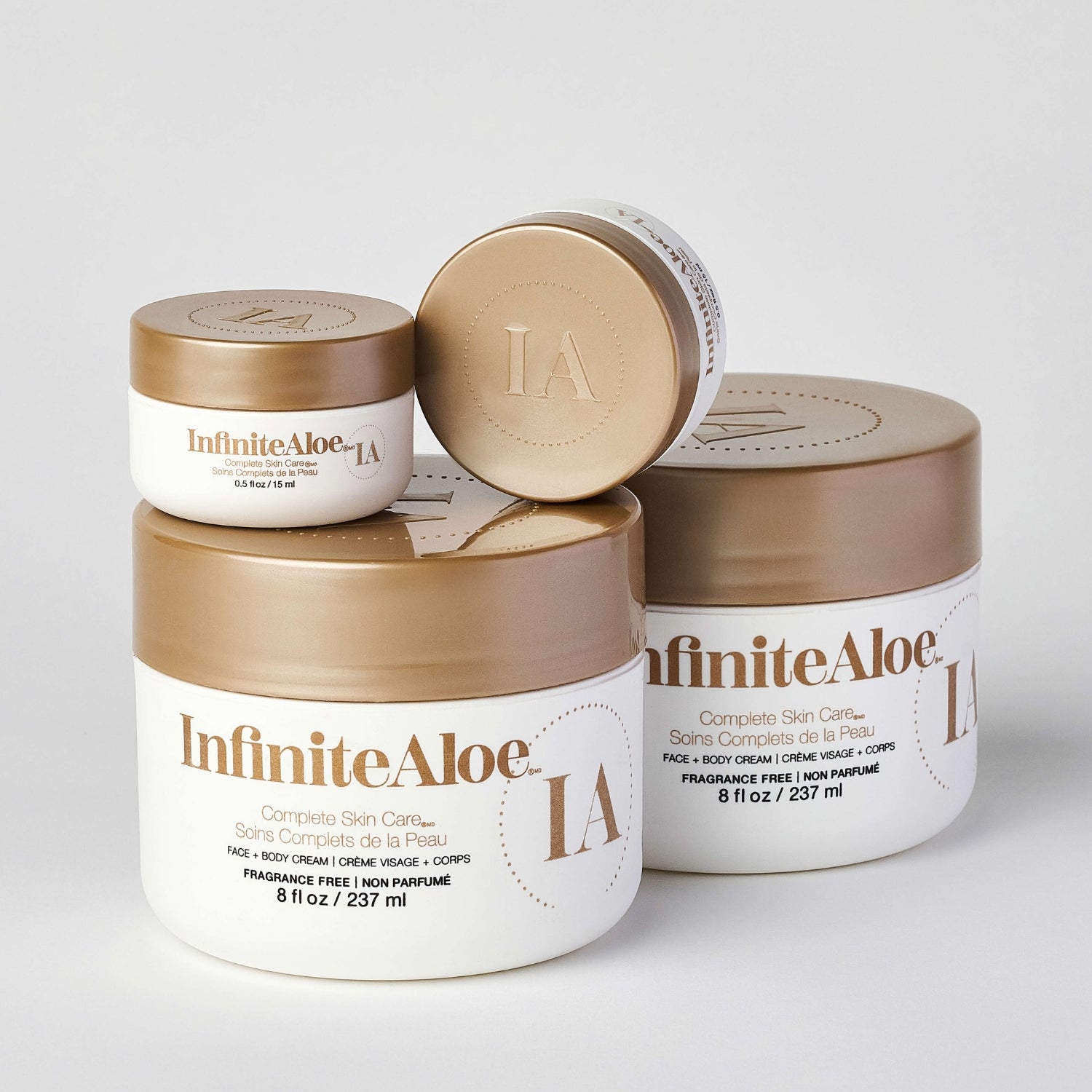 Complete Skin Care — 2 Jar Pack - InfiniteAloe | Healthy skin is simple
