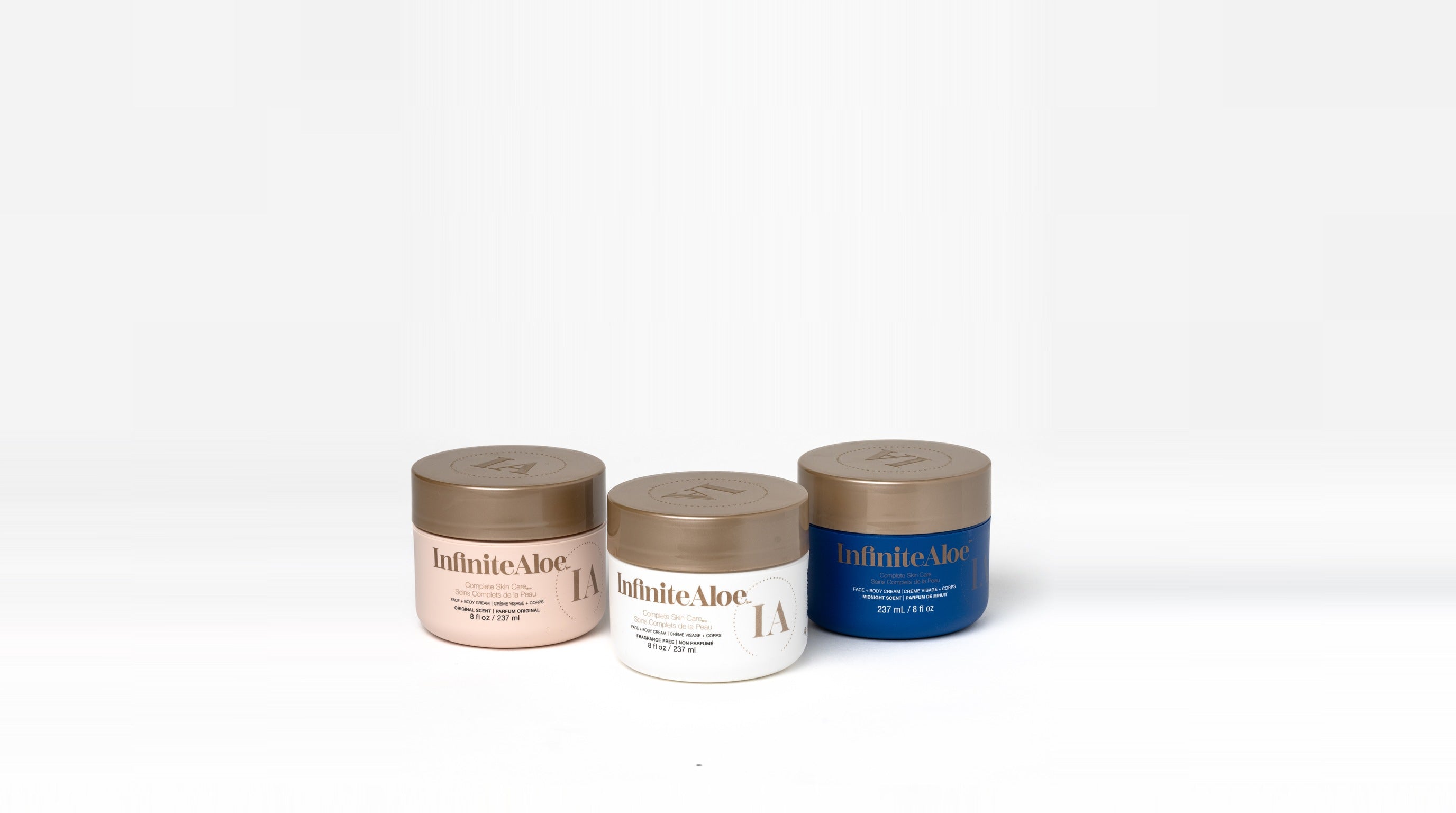 InfiniteAloe official storefront and brand imagery